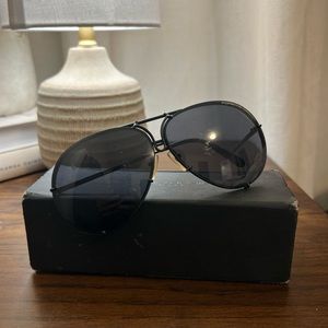 Porsche interchangeable lense aviators